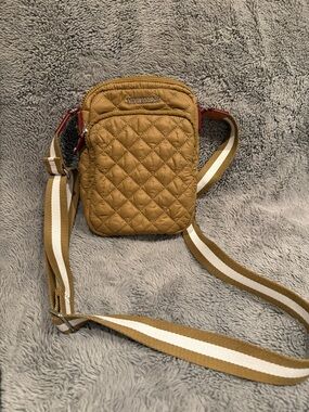 MZ Wallace Metro Quilted Nylon Crossbody Bag